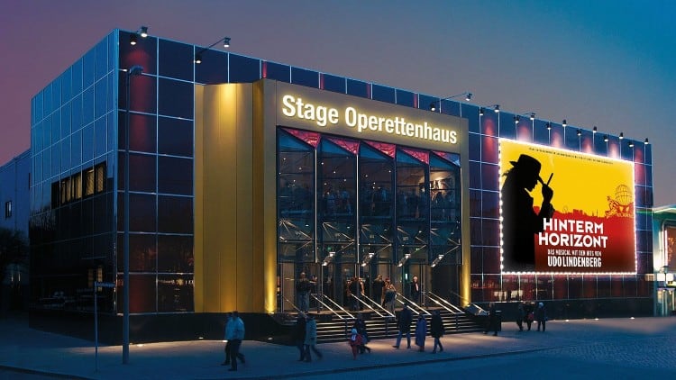 Operettenhaus theatre in Reeperbahn, Hamburg