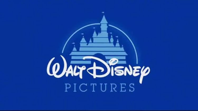 Walt Disney logo with castle