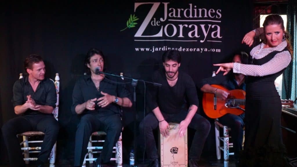 Spectacle de Flamenco à Jardines Zoraya