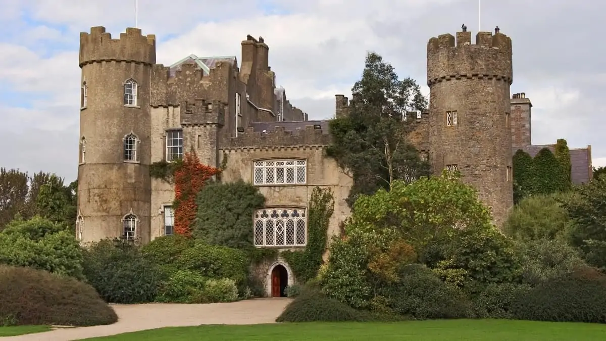 Malahide Castle near Dublin