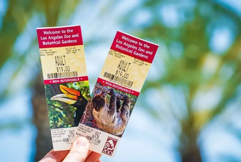 Los Angeles Zoo Tickets 