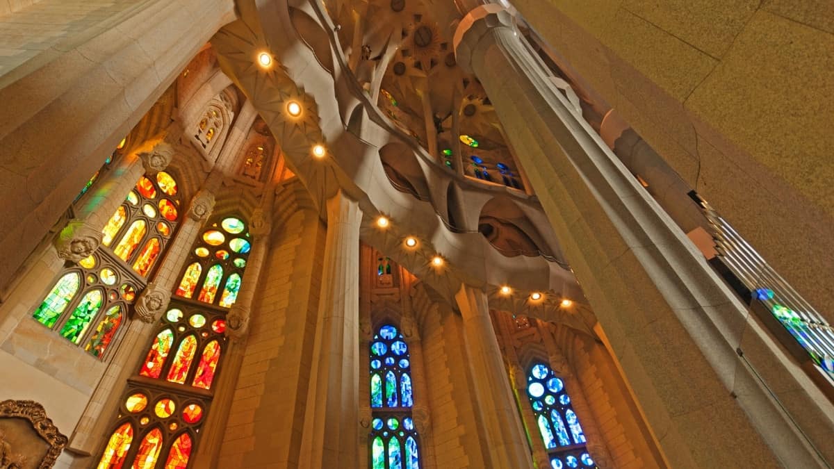 Inside Sagrada Familia 