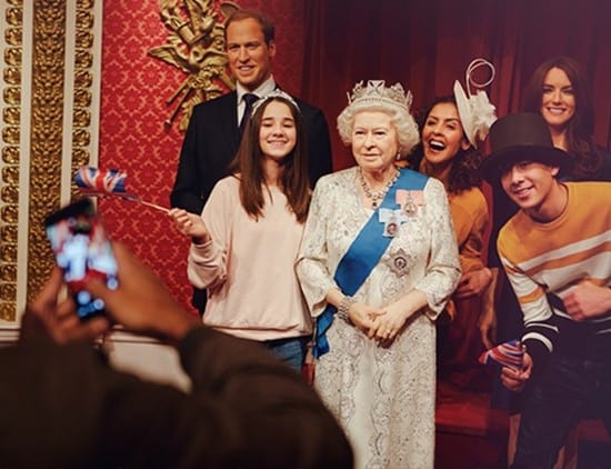 Royal Family in Madame Tussauds London