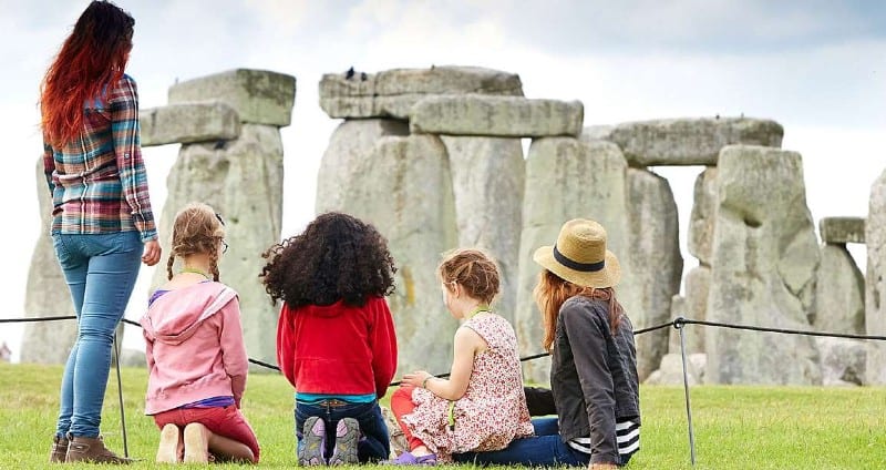 Seeing Stonehenge from close