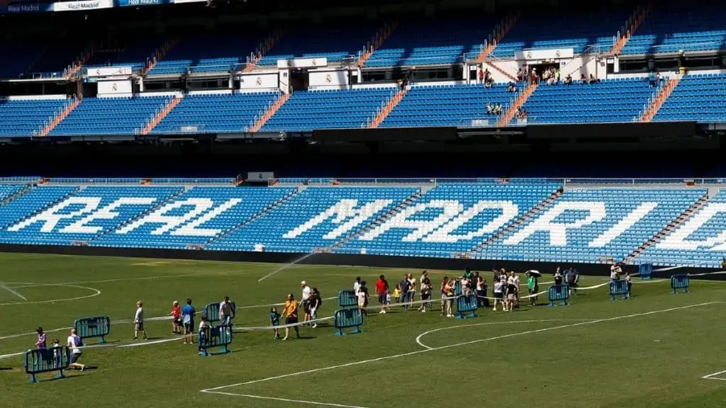 Prehliadka štadióna Bernabeu