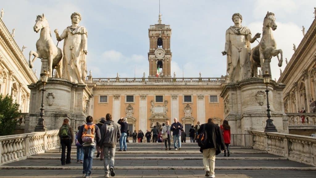 Entrada do Museu Capitolino