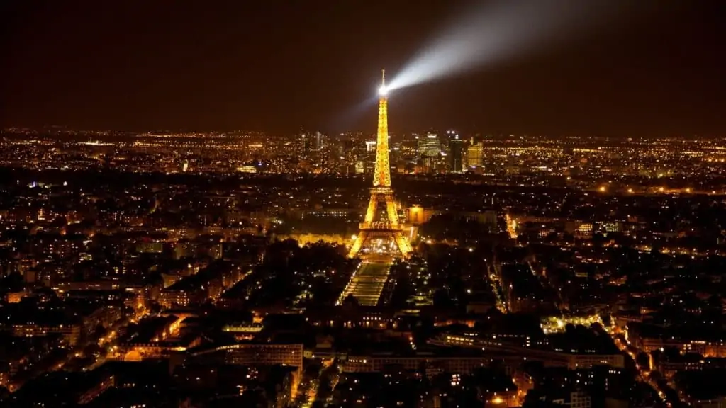 Torre Eiffel de noche