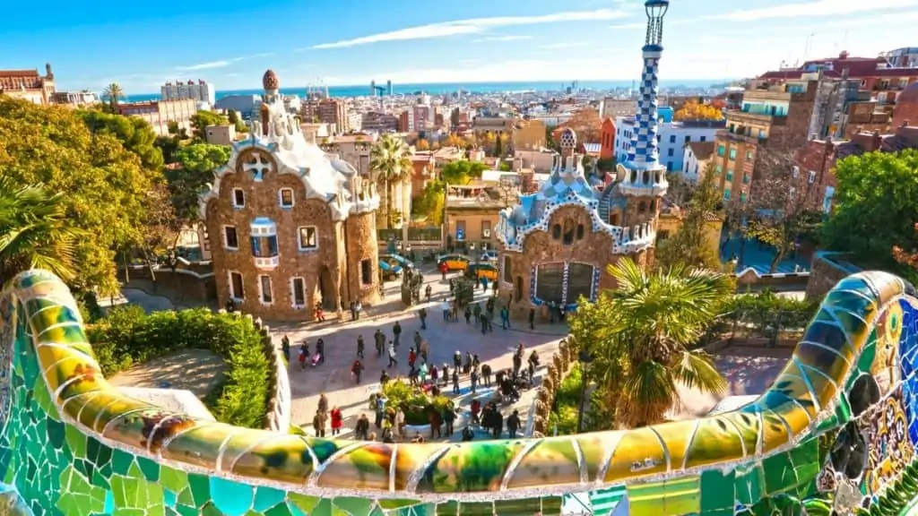 Park Guell v Barceloně