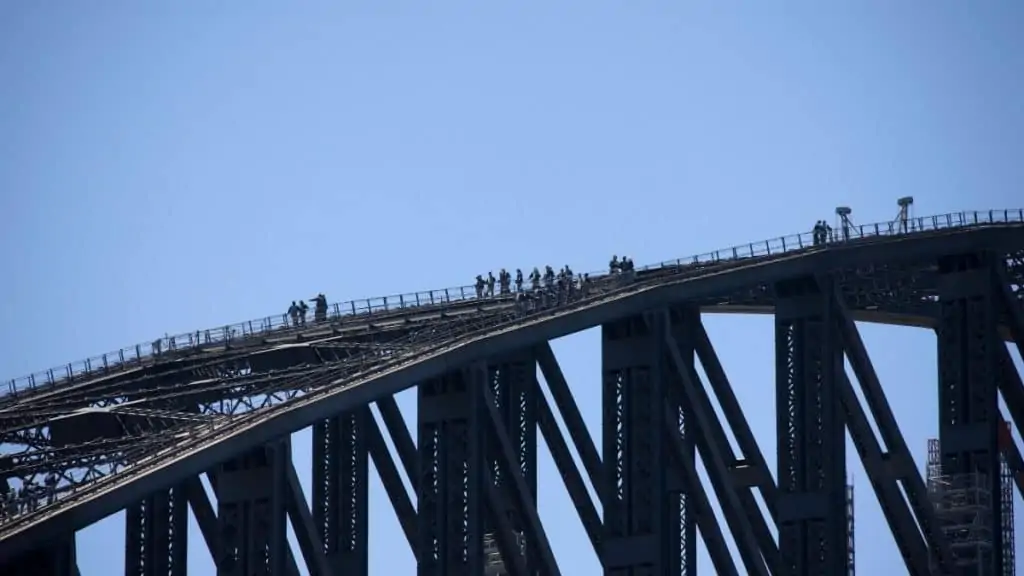 Sydney Bridge klatring