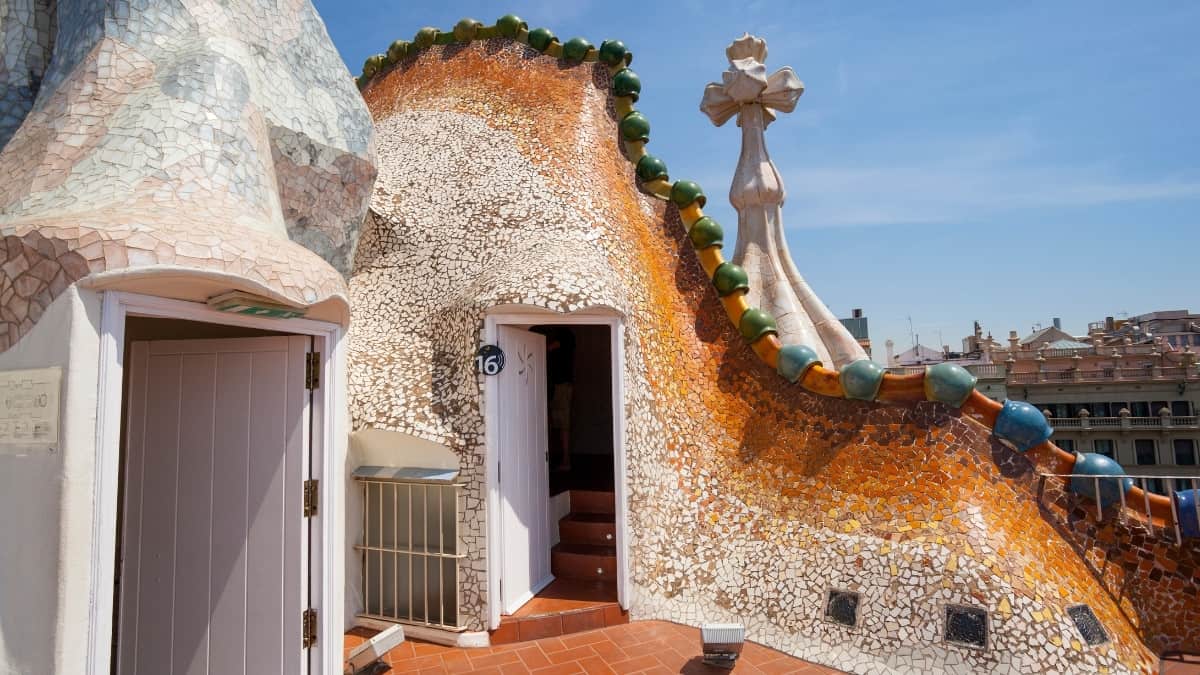 Casa Batllo's roof