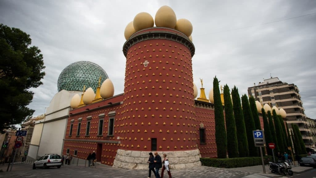 Dali Theater-Museum zu Figueres, Spuenien