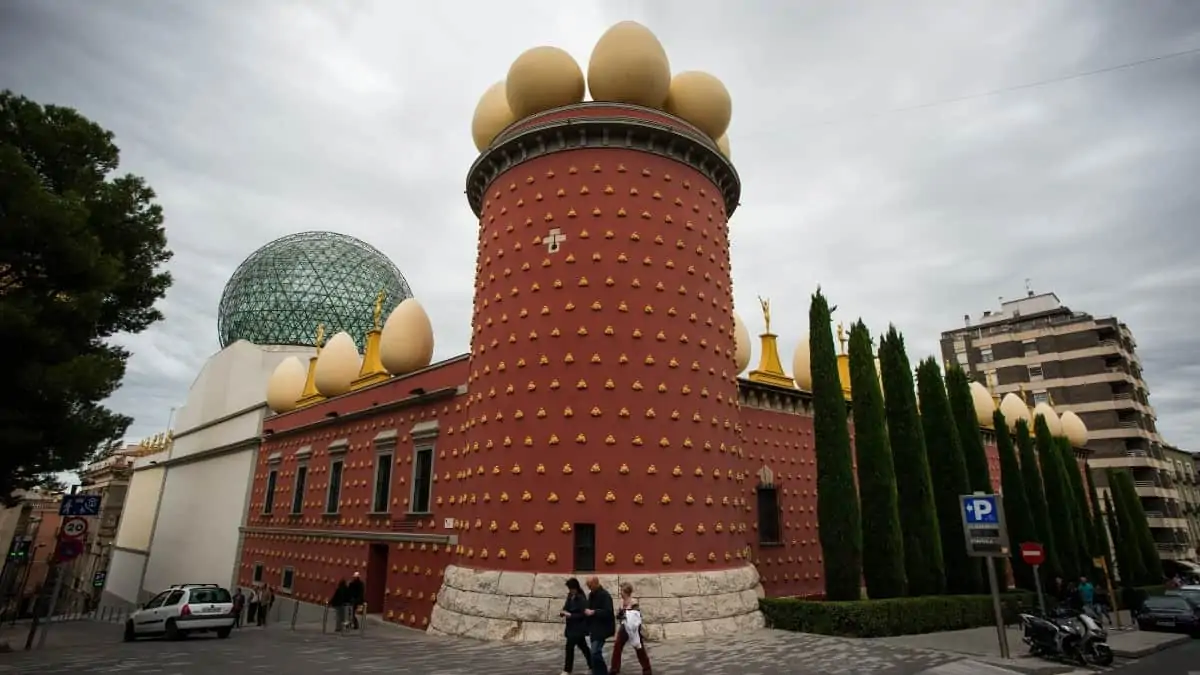 Dali Theatre-Museum in Figueres, Spain