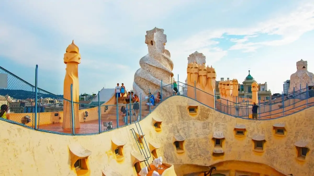 Roof of Casa Mila