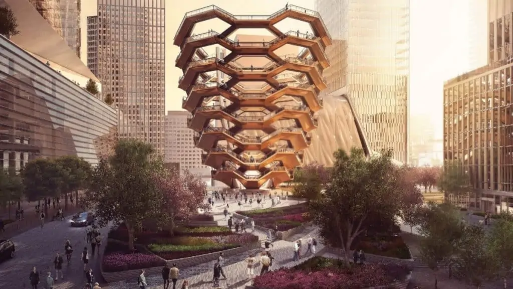 Árthach ag Hudson Yards