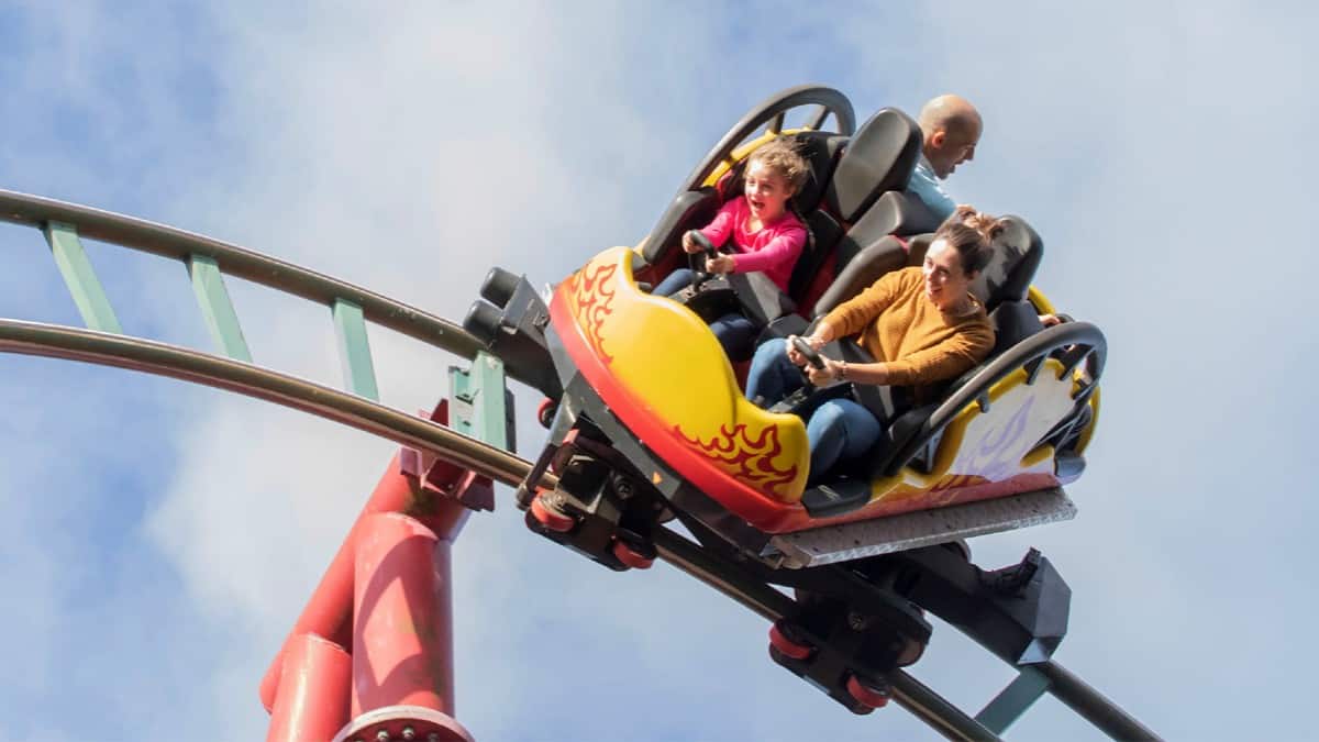 Dragon's fury at Chessington World