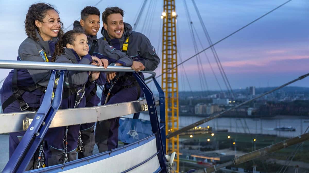 O2 Arena Roof Climb