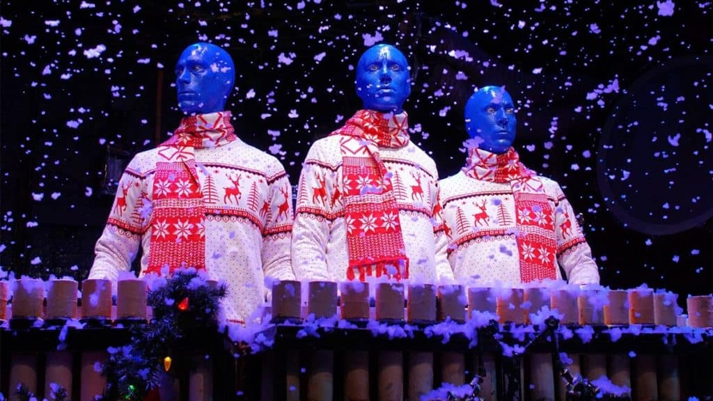 Шоу Blue Man Group в Чикаго