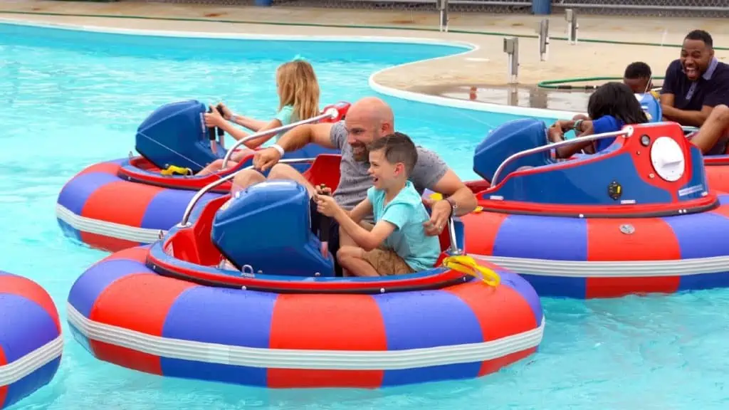 Bumper Boats at Fun Spot America Atlanta