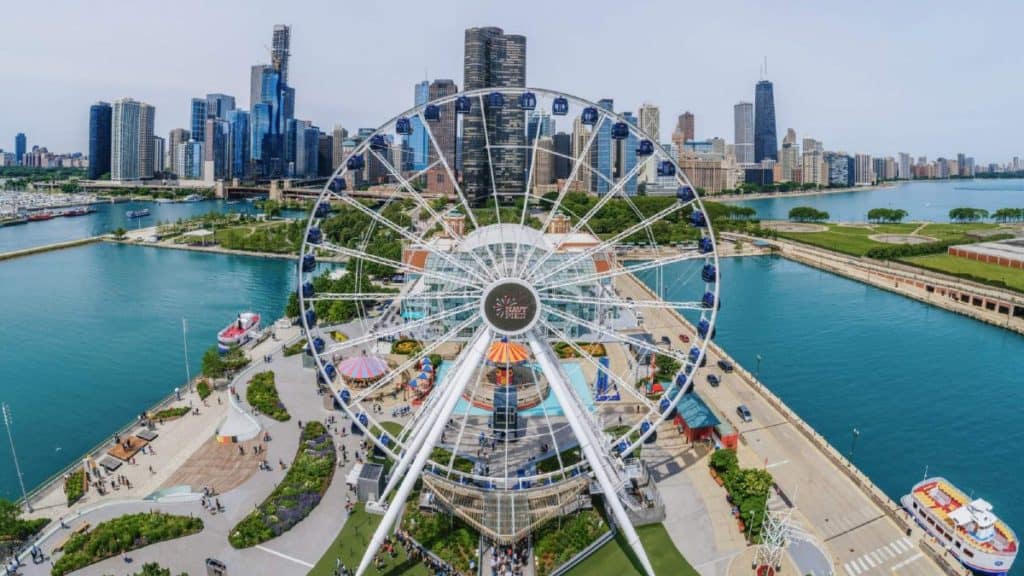 Чарх Centennial Navy Pier