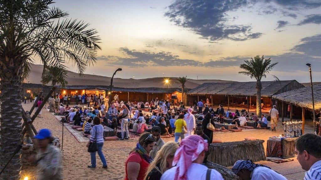 dubai desert safari with bbq dinner and entertainment