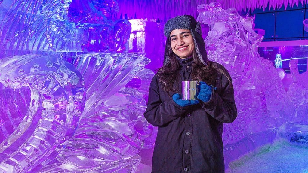 Dubai'de Chillout Ice Lounge