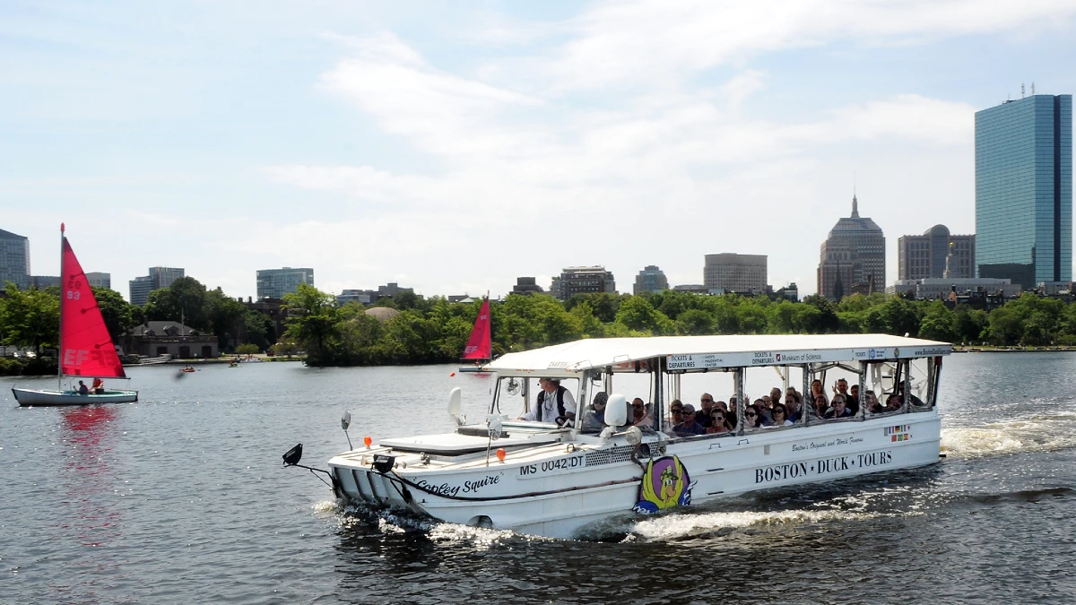 Boston Duck Tour vehicle