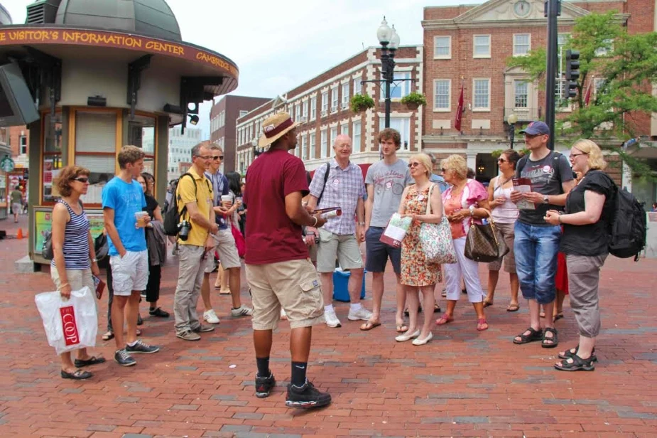 Hahvahd Tour starts from Harvard Square