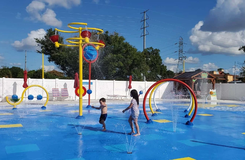 Kids at Fun Spot America Orlando