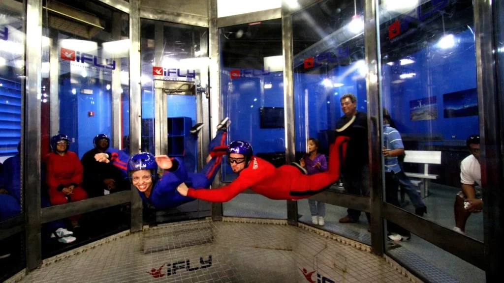 Parašutizmus na iFly Orlando