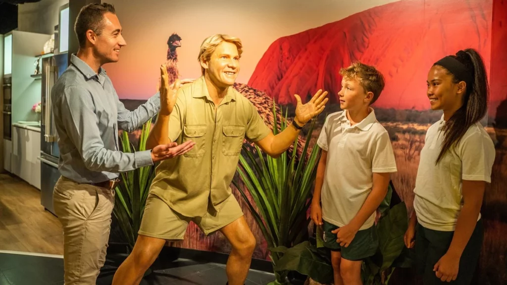 Steve Irwin at Madame Tussauds Sydney