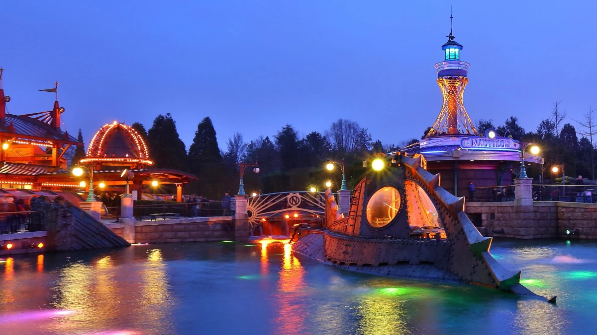 Attractions at Disneyland Paris