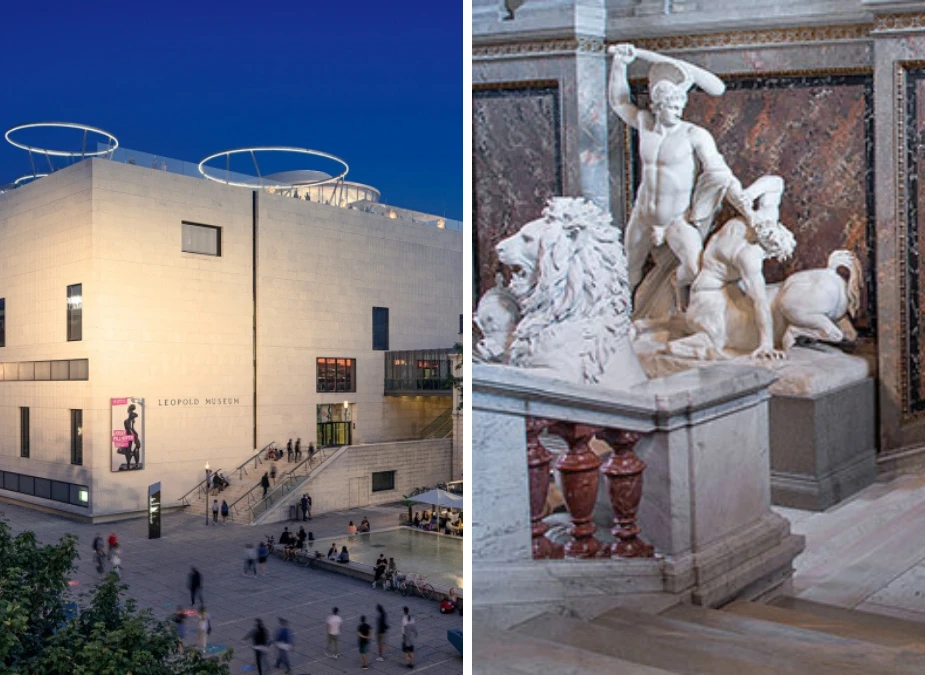 Kunsthistorisches Museum + Leopold Museum