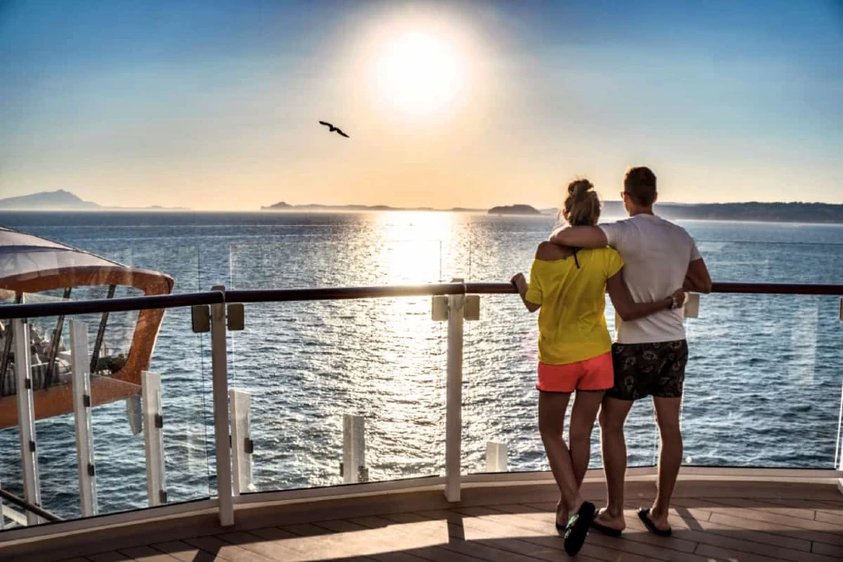 couples on boat cruise