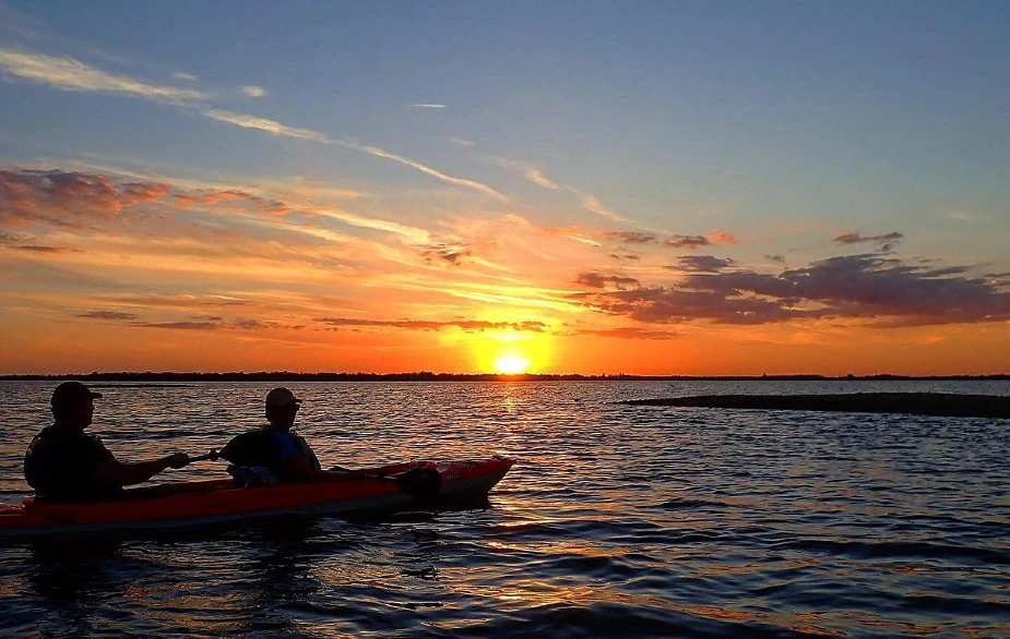 evening kayak tour