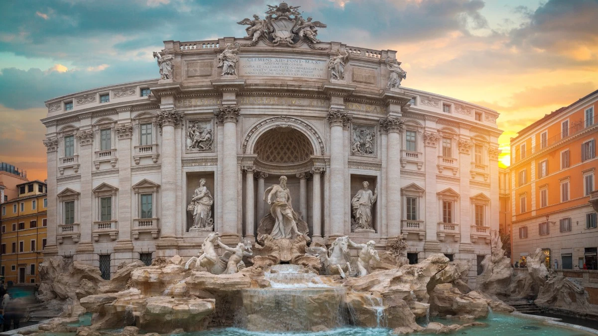 Trevi Fountain in Rome