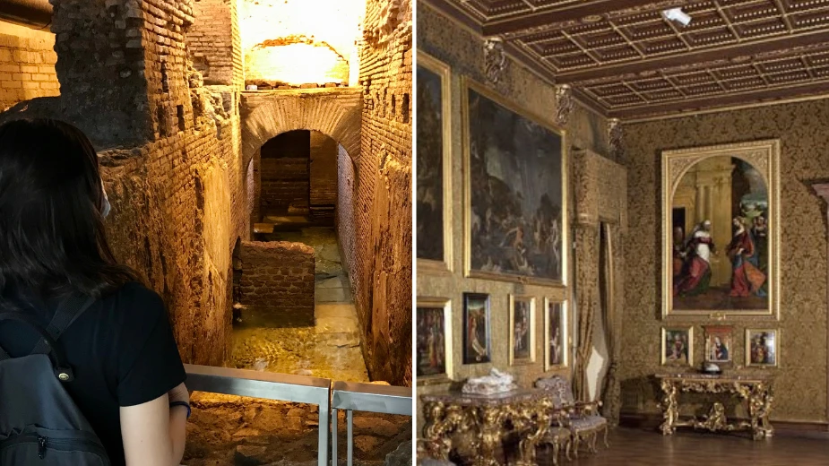 Trevi Underground + The Doria Pamphilj Gallery