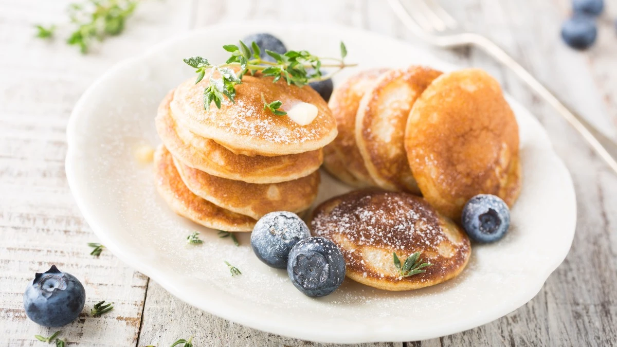 Dutch pancakes in Amsterdam