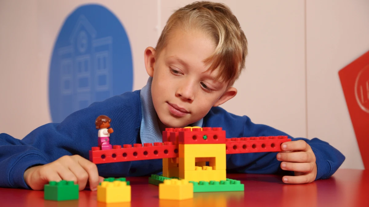 Kid enjoying at Legoland Center Manchester