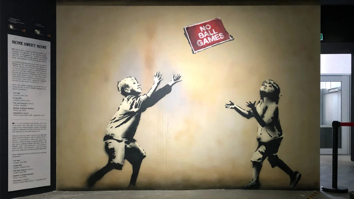 The World Of Banksy Expo Paris