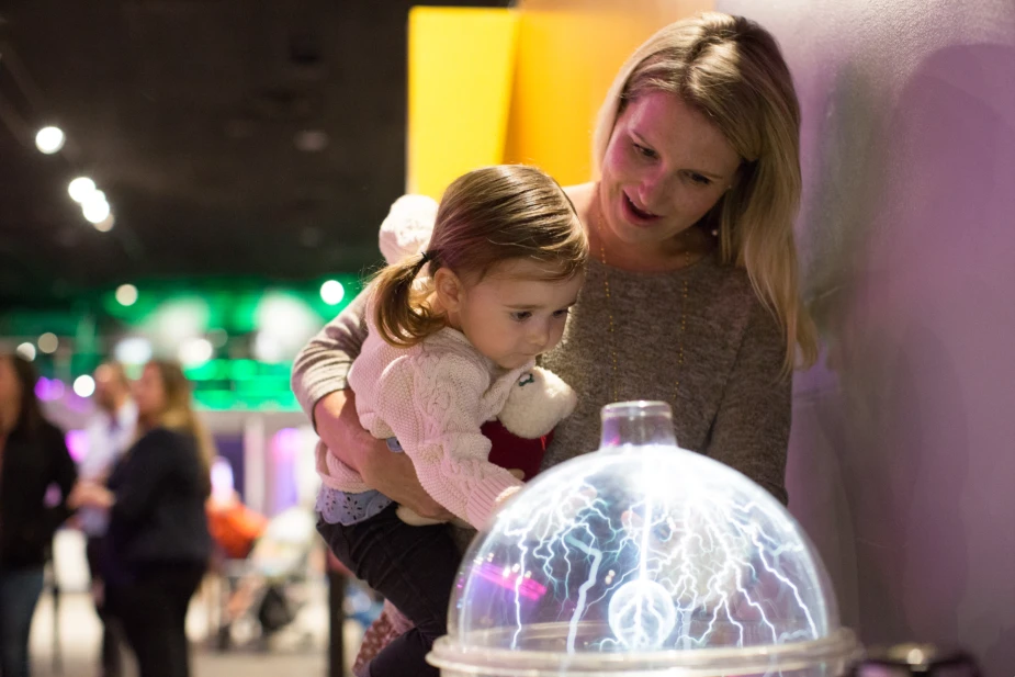 Mother and Child at Fleet Science Center