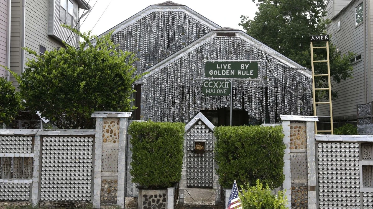 Beer Can House