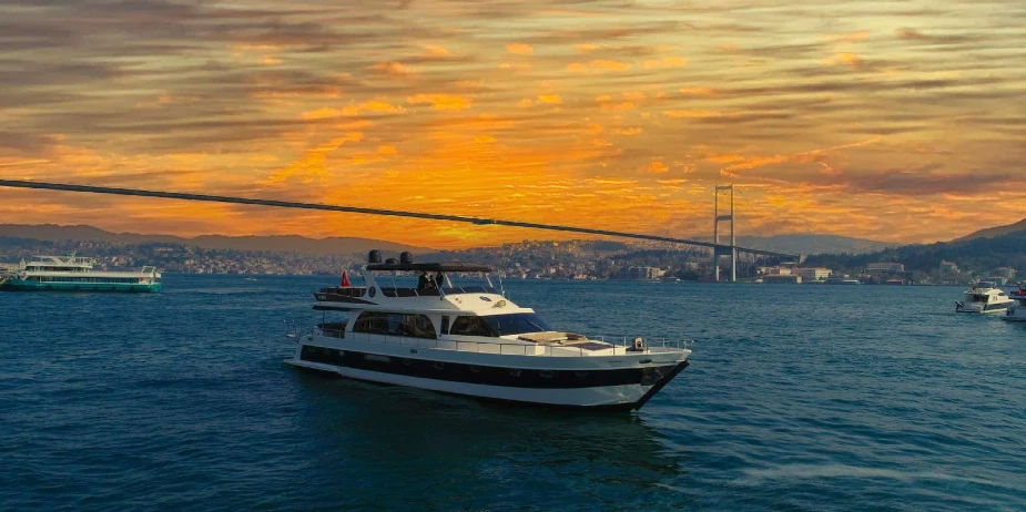 Bosphorus Sunset Cruise with Live Guide and Drinks