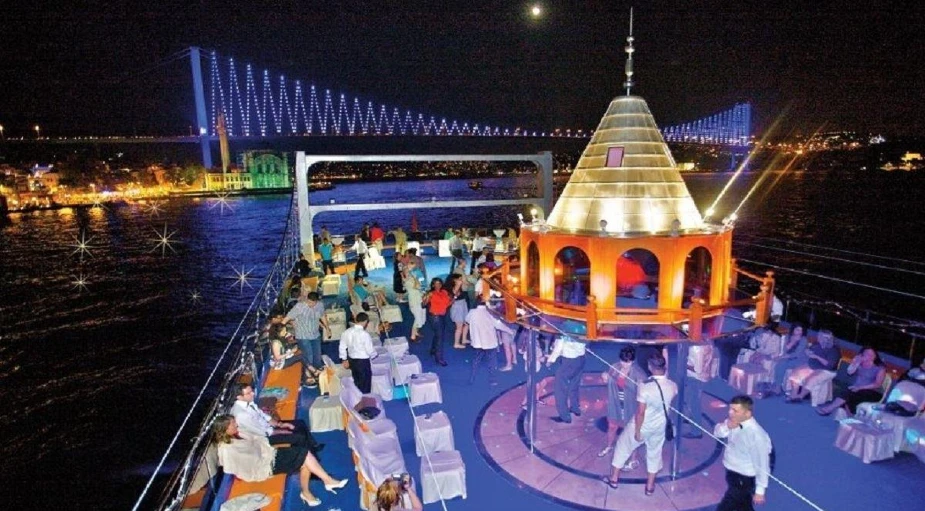 How long does the Bosphorus Dinner Cruise tour take