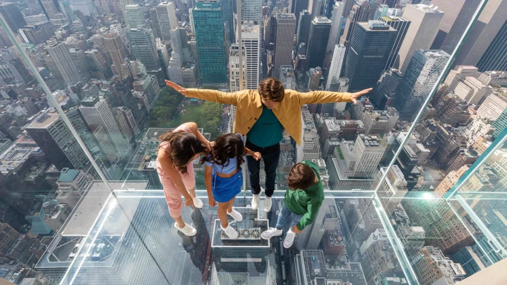 Family enjoys Summit One Vanderbilt Family enjoys Summit One Vanderbilt