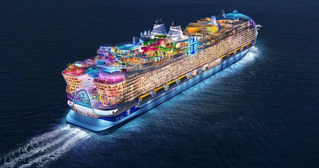 Luxury cruise ship