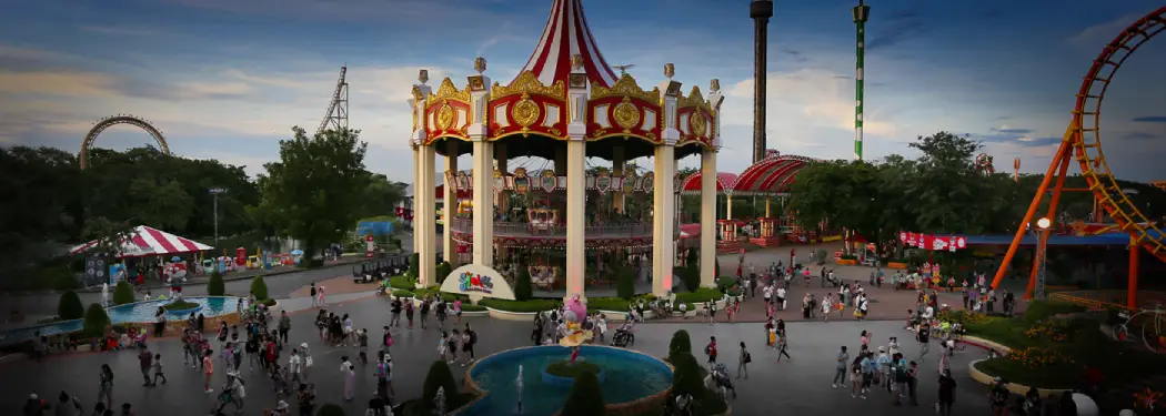 Amazing Park’s Double Deck Merry-Go-Round