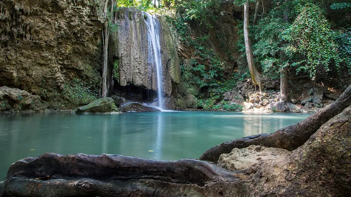 Erawan National Park The natural beauty of Erawan National Park