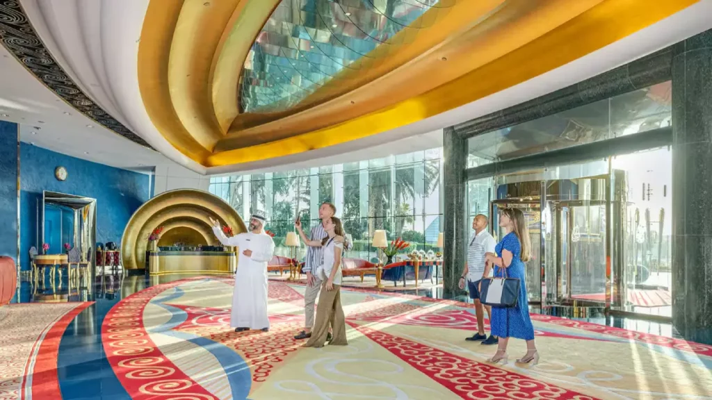 Inside Burj Khalifa