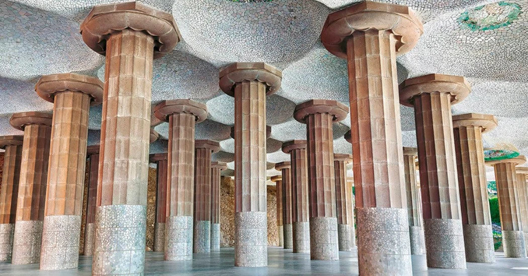 Massive Marketplace in Park Guell
