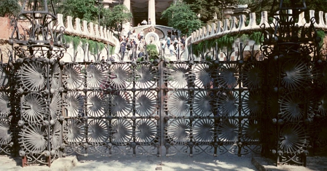 Park Guell Iron Gates